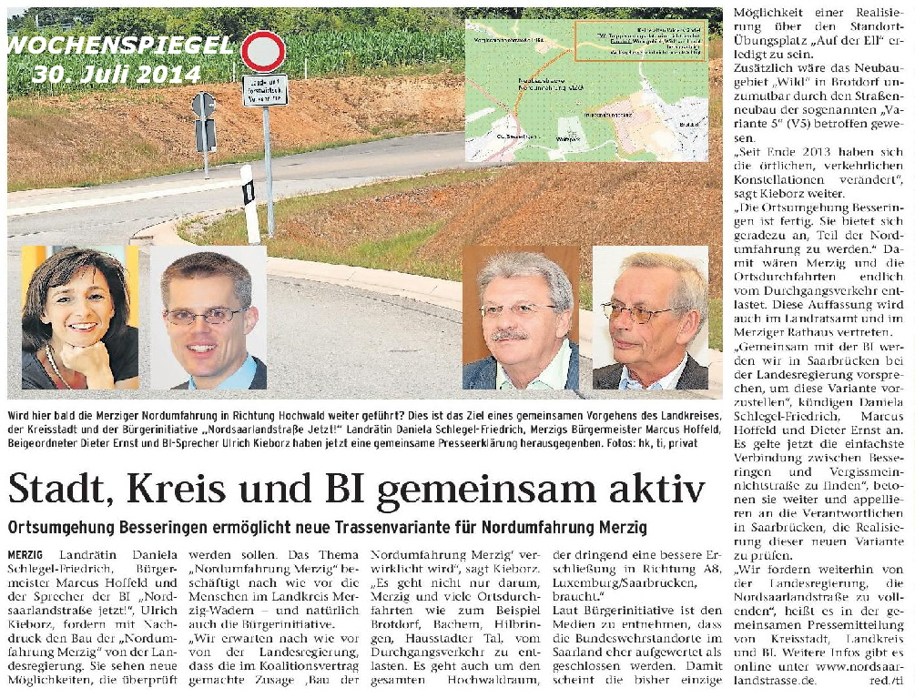 20140730 Wochenspiegel Kreis Stadt BI